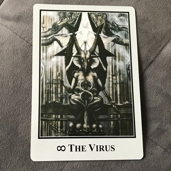 Baphomet Tarot of the Underworld RARE H.R. Giger Alien Artist - Picture 7 of 8